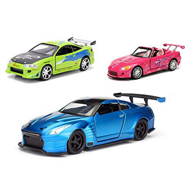 132 Fast & Furious Diecast Car (Set Of 3) Suki's 2001 Honda S2000