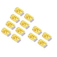 thumbnail image 4 of 12 PCS 2m LED String Lights 3V Luz amarilla cálida 0.03W Impermeable Flexible para fiestas Dormitorios Restaurantes Bodas, 4 of 5