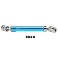thumbnail image 1 of Accesorio de eje de transmisión hexagonal ajustable de aleación de aluminio de 110 mm para 1/10 RC Car Crawler Truck Hop Upblue, 1 of 10