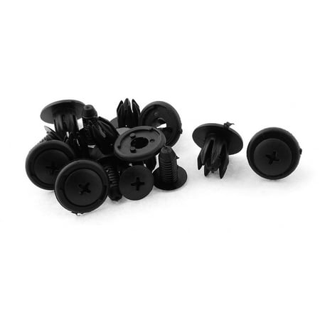 

Unique Bargains 10mm x 21mm x 15mm Plastic Car Bumper Fender Push Clips Rivets Retainer 10pcs
