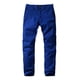 thumbnail image 2 of Pantalones a juego para hombre, ajustados, con parte delantera plana, casual, azul 36, 2 of 5