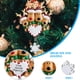 thumbnail image 3 of Matsuzay Colgante de árbol de Navidad adorno de resina de dibujos animados Claus árboles de Navidad artesanía decoración al aire libre Kits de decoración para fiestas No.03, 3 of 6