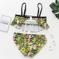 thumbnail image 2 of HAWEE Maillots de Bain à Volants Imprimé Floral pour Filles Deux Pièces, 2 of 7