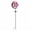 Red, variant on Solar Moon Wind Spinner Garden Light, Metal Rotating Flower Solar Stake Light, IP65 Waterproof LED Outdoor Decorative Ground Light for Patio Yard Pathway,B