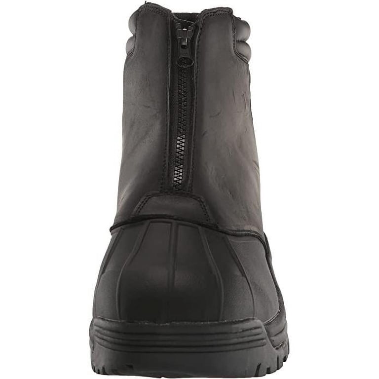 Propet Black Mid Zip Leather Waterproof Winter Work Boot Men’s Size 9.5 Blizzard Mid Zip Insulated Winter Boot | Men main image 2