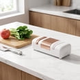 thumbnail image 4 of Ohmyroo Electric Knife Scissors Sharpener Compact White Multi-Stage Household Kitchen Sharpening Tool With Charger, 4 of 5