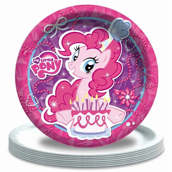 My little pony Paper Plates Birthday Decorations Party Supplies Tableware Disposable Dinnerware