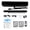 Square Handicap Push Button, variant on Black Color Handicap Door Opener Smart WIFI Smartphone APP Control,with Wireless Square 5.12''Stainless Steel Handicap Push Buttons,Compatible with Alexa,Google Home