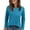 Sky Blue, variant on Fznquz Trendy Tops for Women 2025 Plain Long Sleeve Black T Shirt Casual Fall Solid Women Clothing