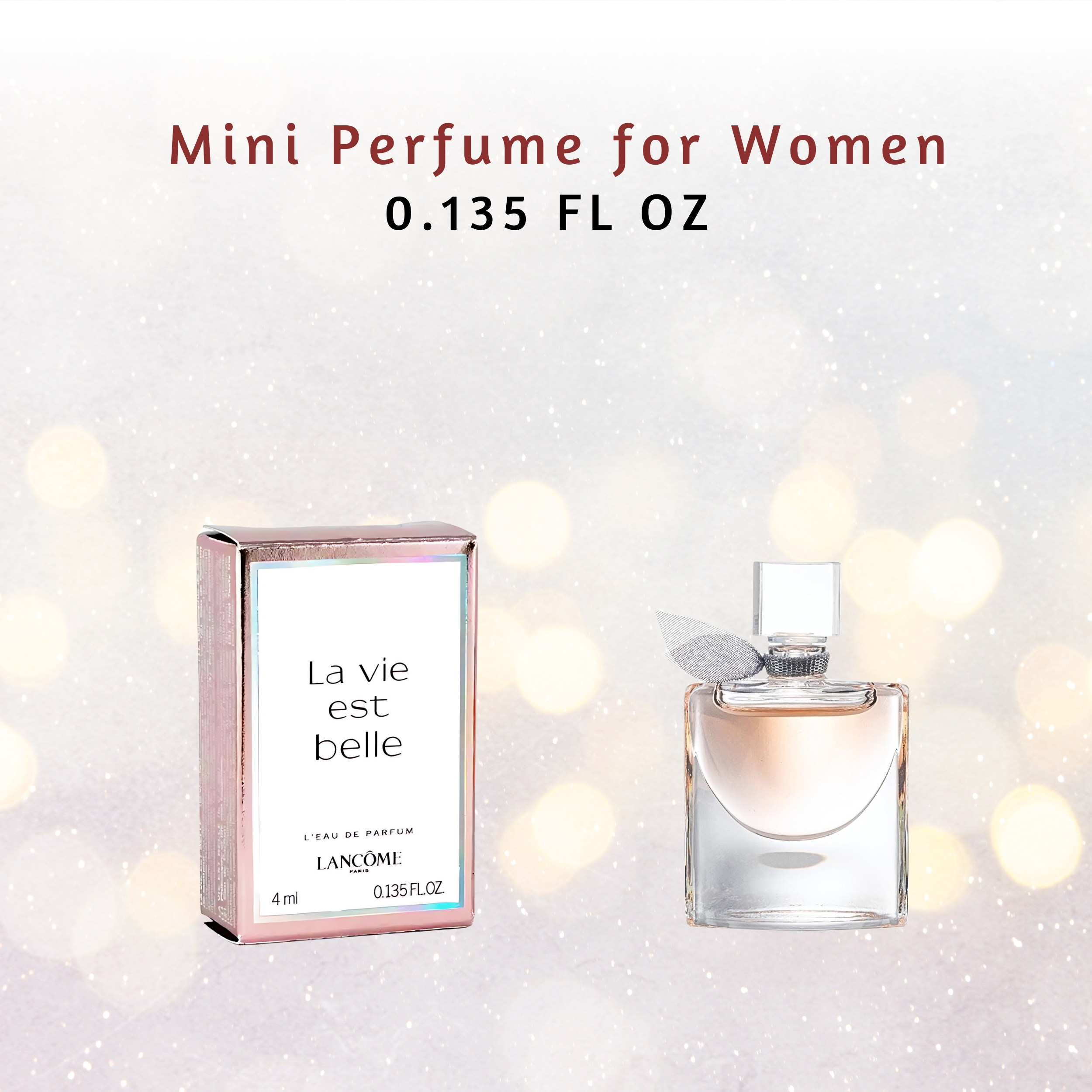 Lancome La Vie Est Belle Eau De Parfum Splash, 0.13 oz photo 4