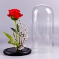 thumbnail image 5 of Rose Flower Gifts for Women, Forever Rose in Plastic Dome Romantic Gifts for Her Christmas Anniversary Valentine's Day Mother's Day Birthday - Red, 5 of 7