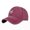 Wine, variant on Umfun Women's Washed Soccer Print Baseball Cap, Retro Distressed Casual Hat for Daily and Streetwear, Adjustable Sun Hat with Sports Motif