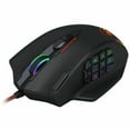 thumbnail image 4 of Redragon M908 Impact RGB LED MMO Mouse with Side Buttons Optical Wired Gaming Mouse with 12,400DPI, High Precision, 18 Programmable Mouse Buttons, 4 of 5