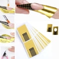thumbnail image 1 of Funie 100 Pcs/set Plateau de Manucure Carré Auto-Adhésif pour Ongles, 1 of 4