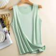 thumbnail image 1 of Lefu Women Ice Silk Traceless Sleeveless Tank Tops Singlet Quick Dry Sports Vests, 1 of 7