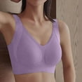 thumbnail image 2 of XIYON Womens Bras Seamless Wireless Bras For Women Full Coverage Comfort Support Bra Non Padded No Underwire Plus Size Bust Support Dropping Side Smoothing Comfy Bra, 2 of 9