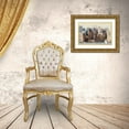 thumbnail image 3 of Bolokofsky, Ronald 32x23 Gold Ornate Wood Framed with Double Matting Museum Art Print Titled - New York Architecture, 3 of 4