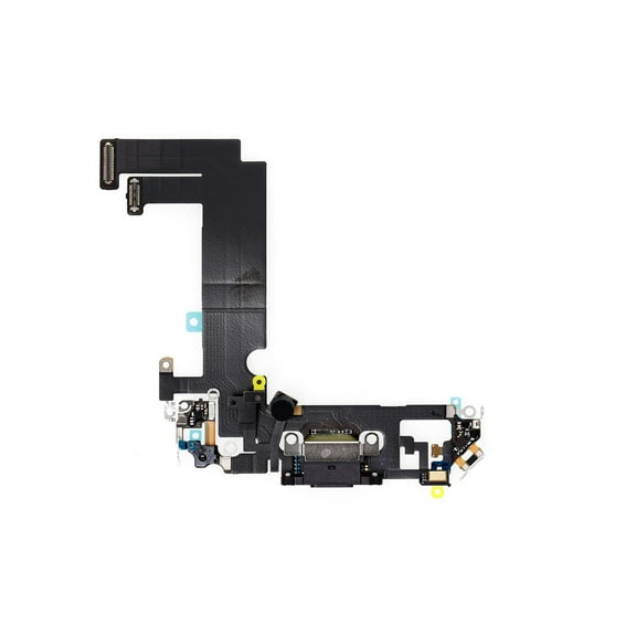Replacement Charging Charge Port Flex Cable With Microphone For Apple iPhone 12 Mini - Black