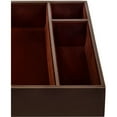 thumbnail image 3 of Chocolate Brown&nbsp;Leather Conference Room Organizer Tray, 3 of 5