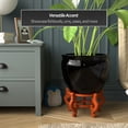 thumbnail image 5 of Red Lantern Fishbowl Stand - Honey - Size 10.5 in. Base Diameter, 5 of 6