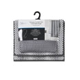 thumbnail image 6 of Mainstays Textured Grey 15 Piece Shower Curtain & Rug Bath Set, 70x 72, Grey, 6 of 6