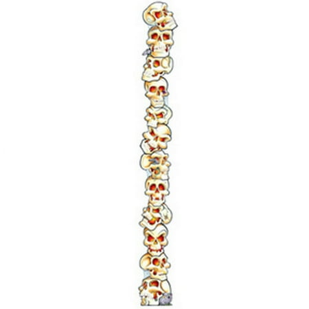 Beistle Jointed Stack-O-Skulls, 7-Feet