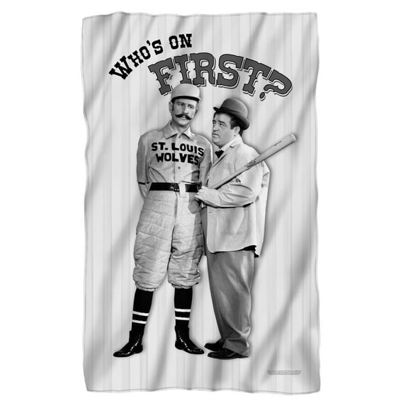 Trevco Abbott & Costello First Fleece Blanket (36"x58")