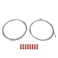 thumbnail image 3 of Spptty Bicycle Cable,Bicycle Derailleur Shifter Cable And Brake Cables Set With End Crimps For Mountain Road Bike Accessories,Brake And Shifter Cable Set, 3 of 8