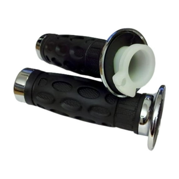Throttle Control 7/8 Grip Motorcycle Scooter Moped Handlebar Handle Bar Grips