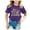 Dark Purple, variant on TJAZFJPA Boho Tops Kids School Season Back to School Season Printed Casual Short Sleeve Top T Shirt Plain T Shirts Halloween Sweatshirt Toddler Girl