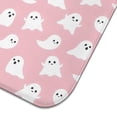 thumbnail image 3 of Pink Halloween Ghosts Dish Drying Mat for Kitchen 1 Pack, Ultra Absorbent Microfiber Dishes Drainer Mats,18x24in(46x61cm), 3 of 4