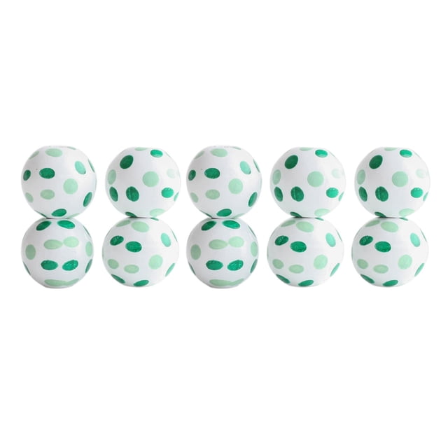 10 Uds Cuentas sueltas Zulema Pulsera decorativa DIY Color Puntos