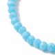 thumbnail image 5 of Flower Natural Shell & Glass & Seed Beaded Stretch Bracelet Mixed Color Inner Diameter: 2-1/8 inch(5.5cm), 5 of 5
