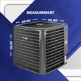 thumbnail image 2 of 1HVAC 15.2 SEER2 2.5 Ton Central Air Conditioner Unit | 30000 BTU, High Efficiency, Scroll Compressor, Single Stage Condenser, R32 Refrigerant Compliant, 2 of 7
