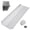 5in x 40ft, variant on Gutter Guard 5in x 40ft Aluminum Leaf Protection for Roof Gutters