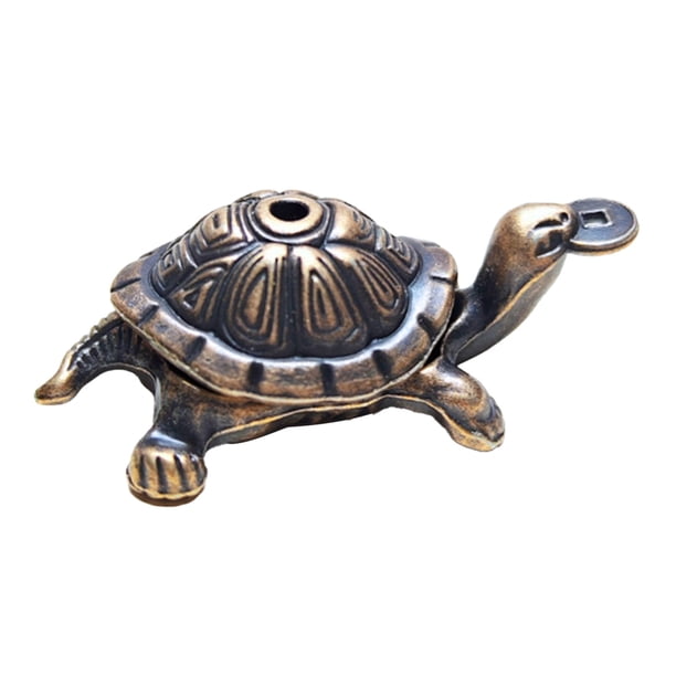 Incense Burner Holder Material de Metal Tortuga Incense Stick Holder, Incense Burner Holder, Incense Stopper Holder, Y Incense Slim Fixed Decoration