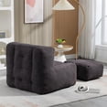thumbnail image 4 of Bean Bag Chair,Comfortable Bean Bag,Super Soft Lazy Sofa Chair for Living Room,Black, 4 of 7