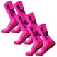 thumbnail image 1 of Pares de Calcetines SpotPink 3Pares Rosa 6-12.5US TapeDesign Calcetines Tubo Medio Algodón., 1 of 2