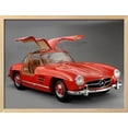 thumbnail image 2 of 1957 Mercedes Benz 300 SL Gullwing, Framed Art Print Wall Art Sold by ArtCom, 2 of 6
