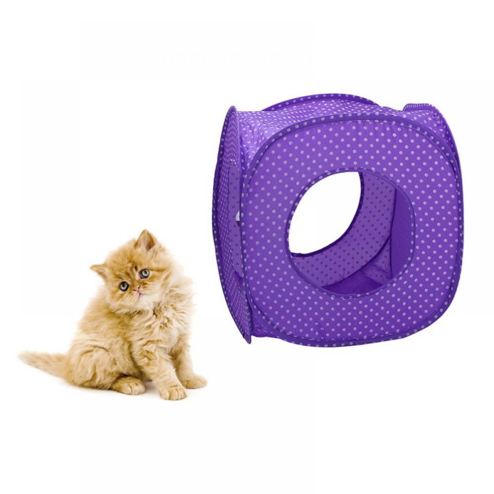 Clearance! Cat Toys Cat Tunnel and Cat Cube Pop Up Kitten Indoor
