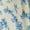Ivory Blue Floral, variant on Ellos Plus Size V-Neck Front Pleat Tunic