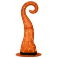 thumbnail image 4 of 34" Pre-Lit Orange Witch’s Hat Decoration, 4 of 4