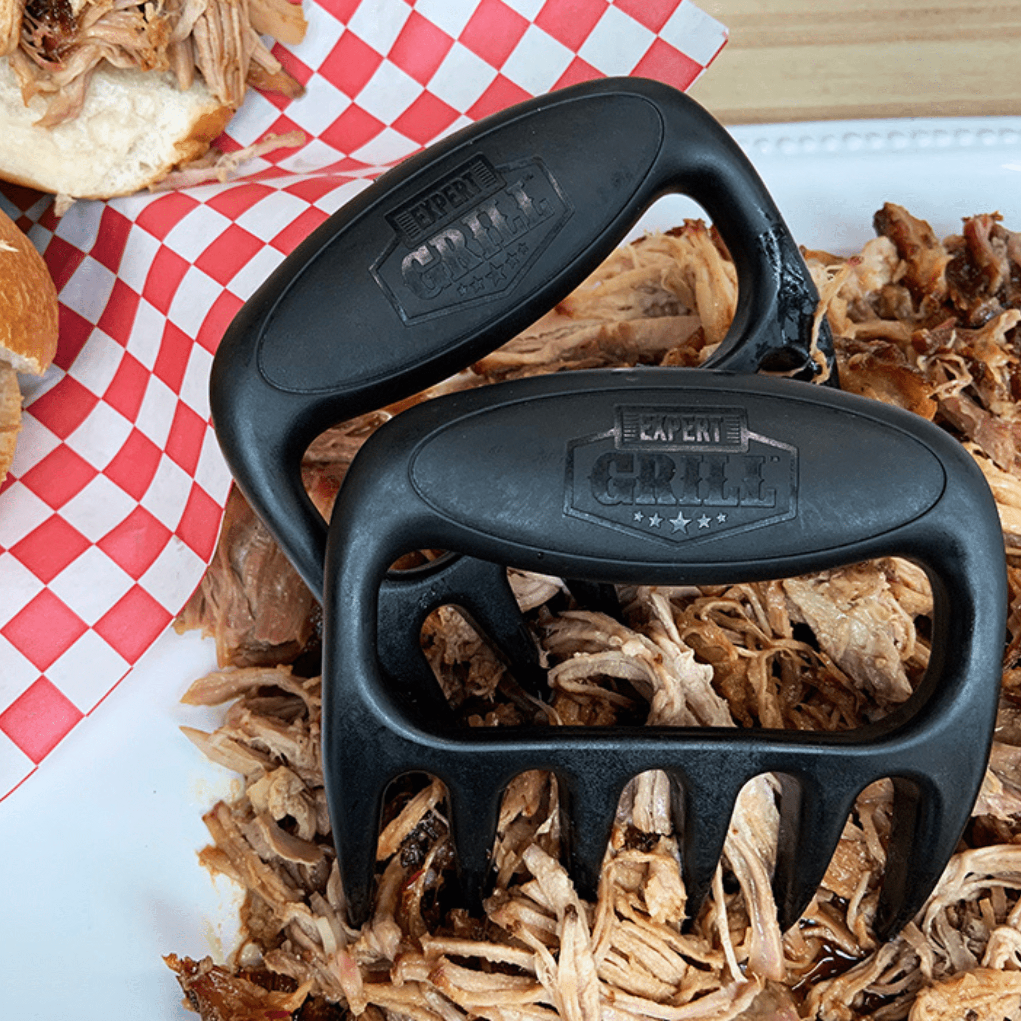 Expert Grill All-Purpose Meat Shredder Claws, 1 pair included