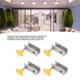 thumbnail image 4 of Cerradura De Puerta Corredera, Cerradura De Ventana De Seguridad Corredera Reutilizable, 4 Juegos, Circulación De Aire Mejorada, Prevención De Arañazos, Astilla Para Oficina, 4 of 7