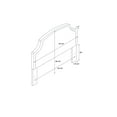 thumbnail image 2 of Linon Regency Headboard with Nailhead Accents, Multiple Sizes and Colors, 2 of 3