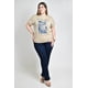 thumbnail image 1 of Playera Monte Carlo Roman Fashion /Tallas Extras, 5126 (Cafe) cafe 42, 1 of 6