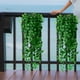 thumbnail image 5 of Plantas colgantes artificiales para decorar paredes - Begonia Plantas artificiales de hoja de vid de hiedra Interior y exterior Decoración de oficina para bodas, 5 of 5