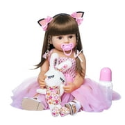 55cm Reborn Baby Doll Adorable Birthday Gift Full Body Kids Toy DIY Toddler Girl
