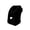 Black, variant on Inflatable Travel Pillow, Neck Support pad, 19.69 x 13.78 x 11.81 inches, Portable air Cushion with Ventilation Holes