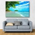 thumbnail image 2 of Cuadro Canva Listo Para Colgar Tipo Galería Playa Del Caribe 40X60 cm, 2 of 4